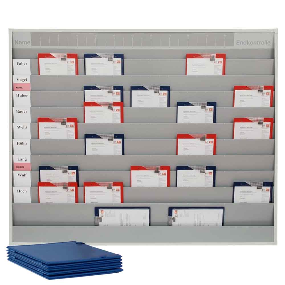 90-20-105-0-30-03-002-plantafelset-zeitstrahl-din-a5-50-auftraege-63ef4a Plantafel-Set - mit Zeitstrahl - für DIN A5 - 50 Aufträge + 50 Taschen