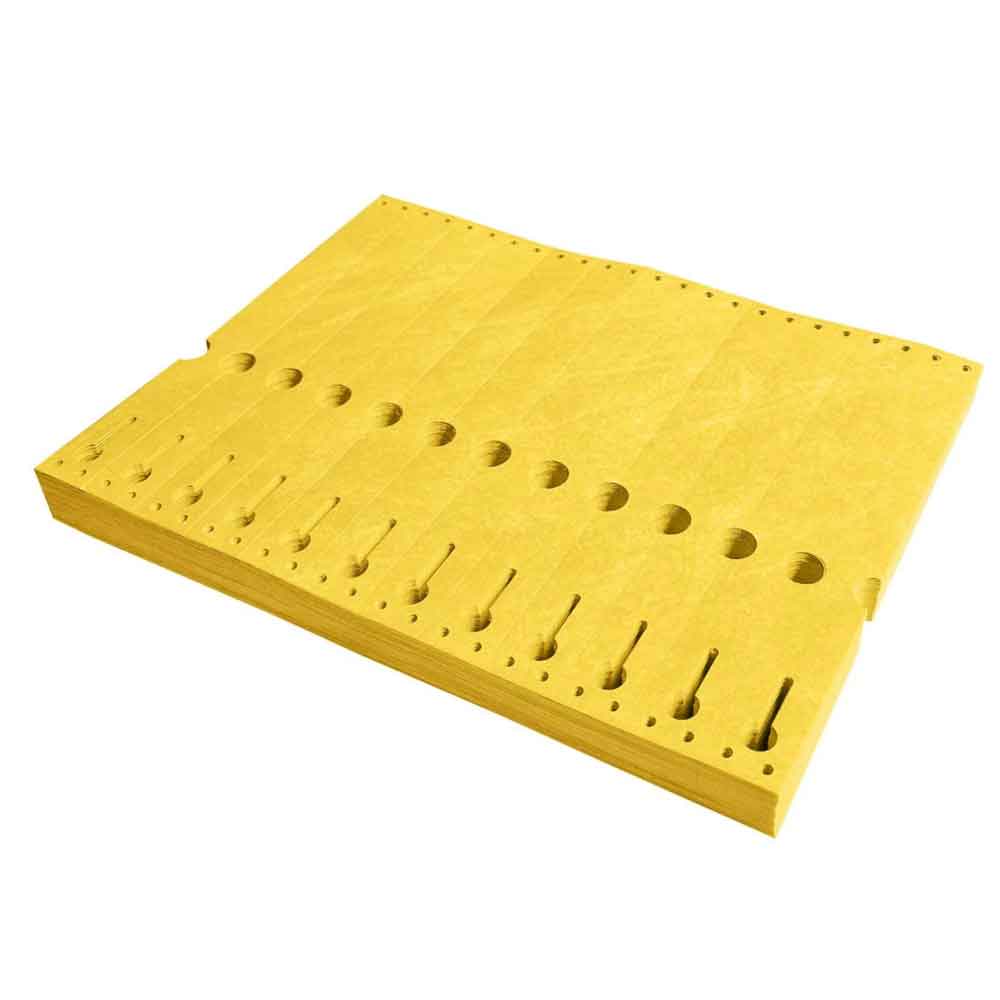 Tyvek Schlaufenetiketten - Format 220 x 25,4 mm - 1000 Etiketten - in mehreren Farben