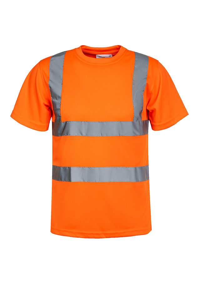 Korntex® Hi-Vis T-Shirt „Cordoba“ - Signal-Orange - 5XL
