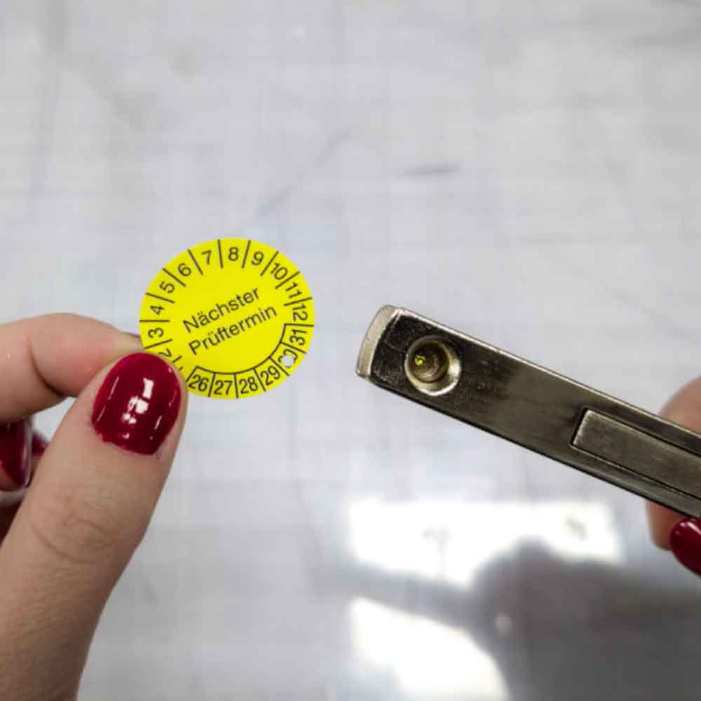 Kerbzange/Lochzange - Kerbform rund - Maultiefe 50 mm