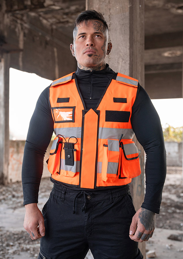 Korntex® Tactical Weste „Bonn“ - Grün - M/XL