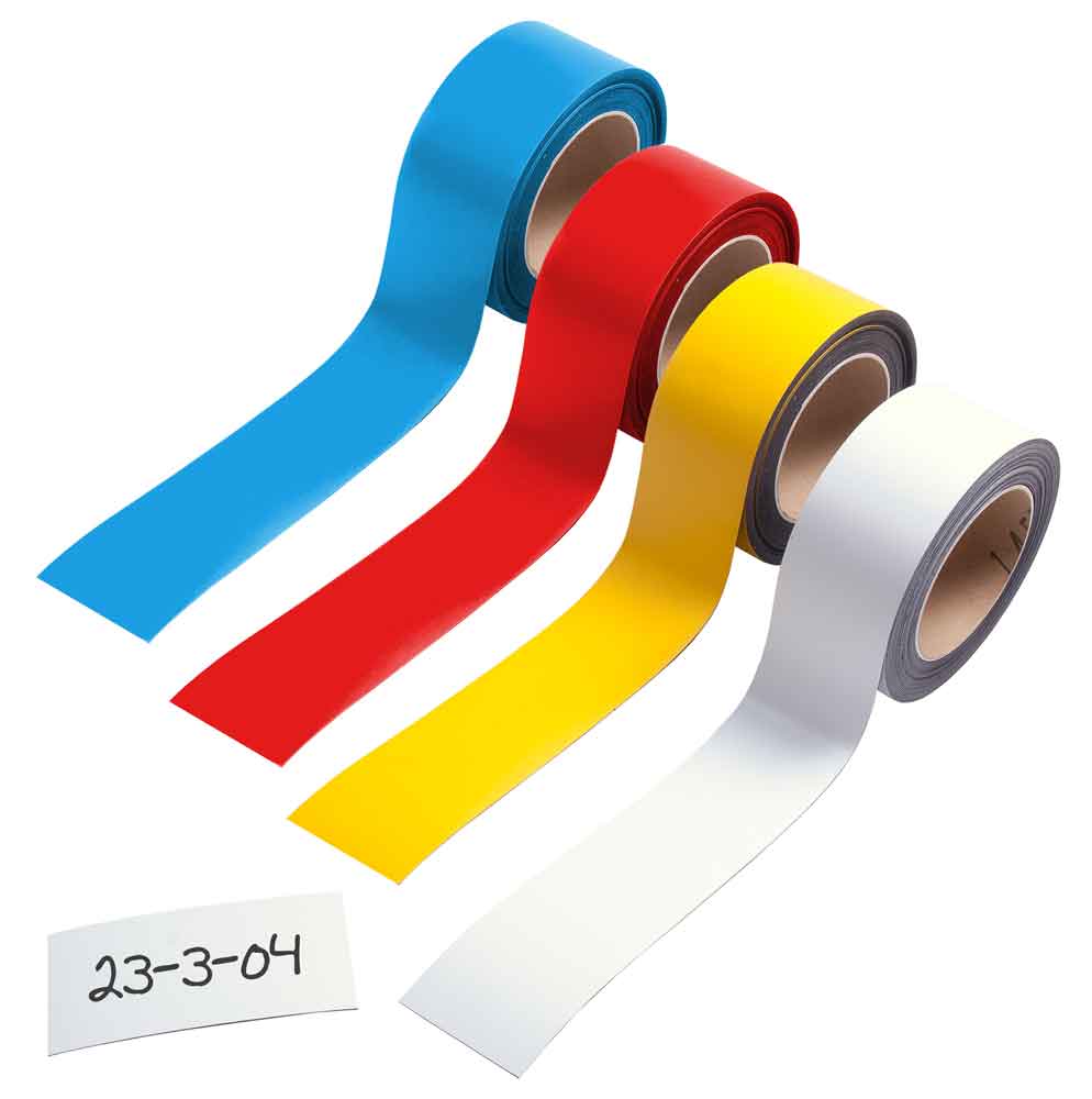 Magnet-Lagerschilder - Rolle - zur Kennzeichnung von Regalen, Behältern usw. Magnet-Lagerschilder - Rolle - zur Kennzeichnung von Regalen, Behältern usw.