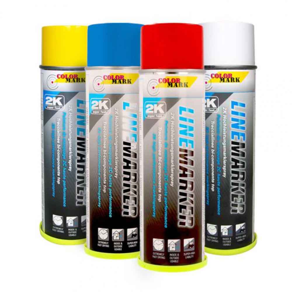 Bodenmarkierungsfarbe Colormark 2K-Linemarker - Zwei-Komponenten Farbe - extrem abriebfest