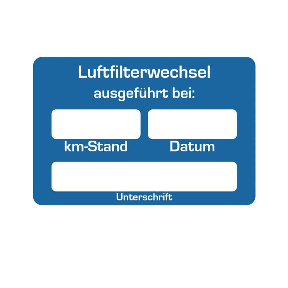 Kundendienst-Aufkleber - für Kraftfahrzeuge - mit unterschiedlichen Hinweistexten Kundendienst-Aufkleber - für Kraftfahrzeuge - mit unterschiedlichen Hinweistexten