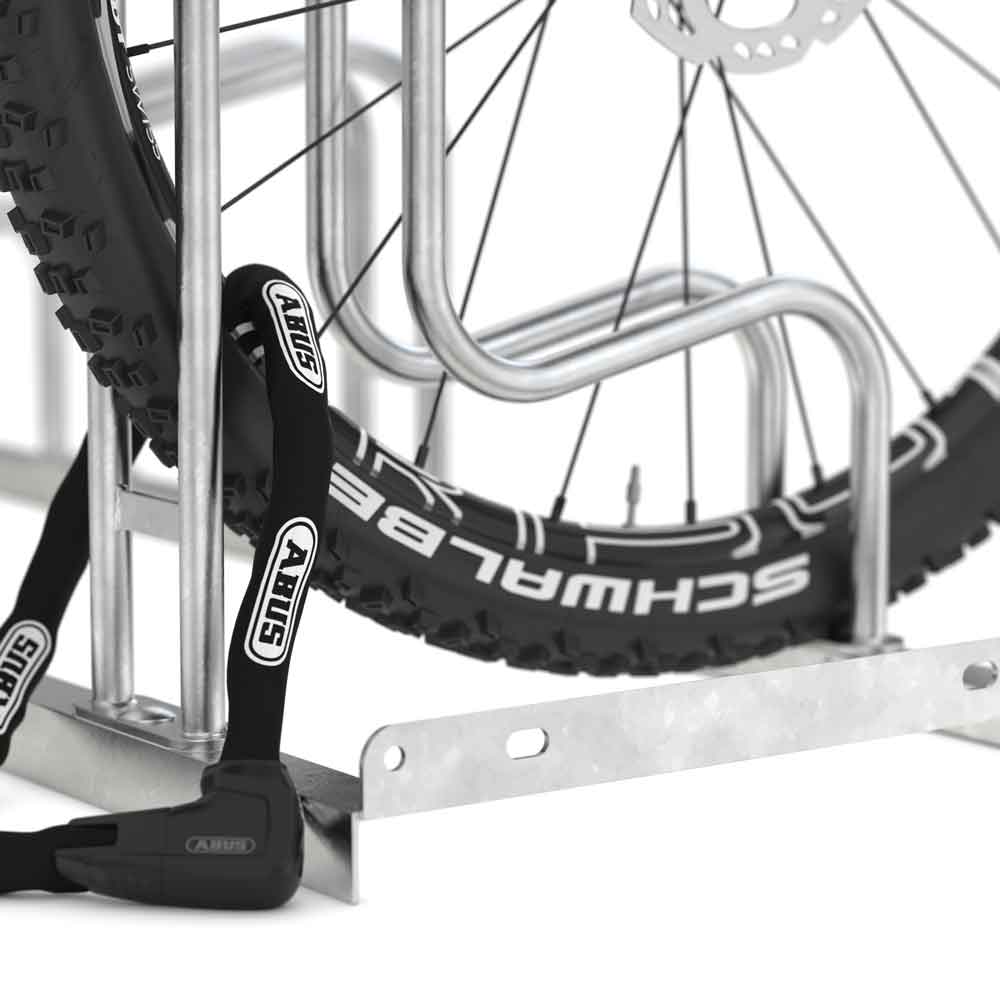Fahrrad-Standparker 4054 - Standard - 4 Einstellplätze einseitig Fahrrad-Standparker 4054 - Standard - 4 Einstellplätze einseitig