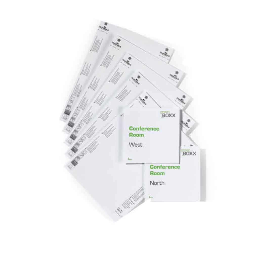 CLICK SIGN Door Sign Refill - bedruckbare Einsteckschilder für Türschilder zur Beschriftung - in 5 Größen CLICK SIGN Door Sign Refill - bedruckbare Einsteckschilder für Türschilder zur Beschriftung - in 5 Größen