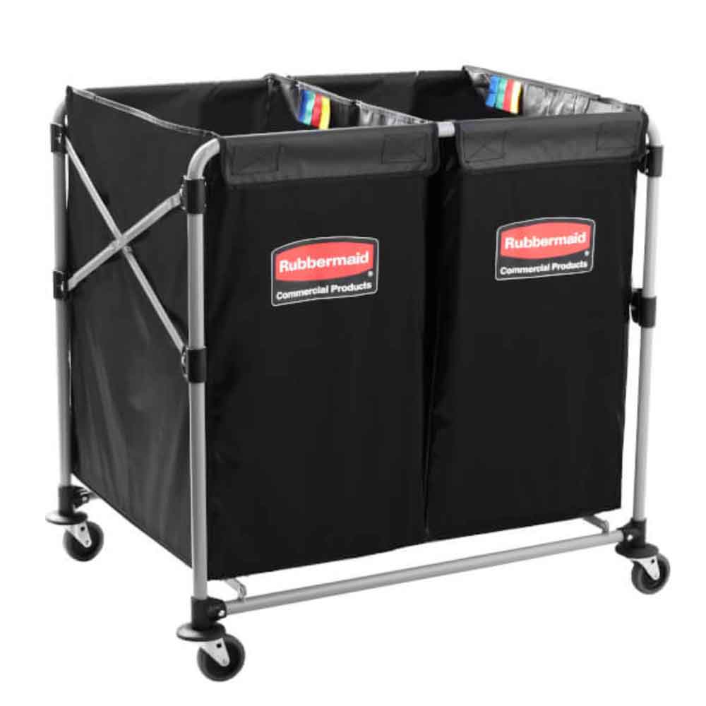 Transportwagen - Wäschewagen zusammenfaltbar für Transportsäcke