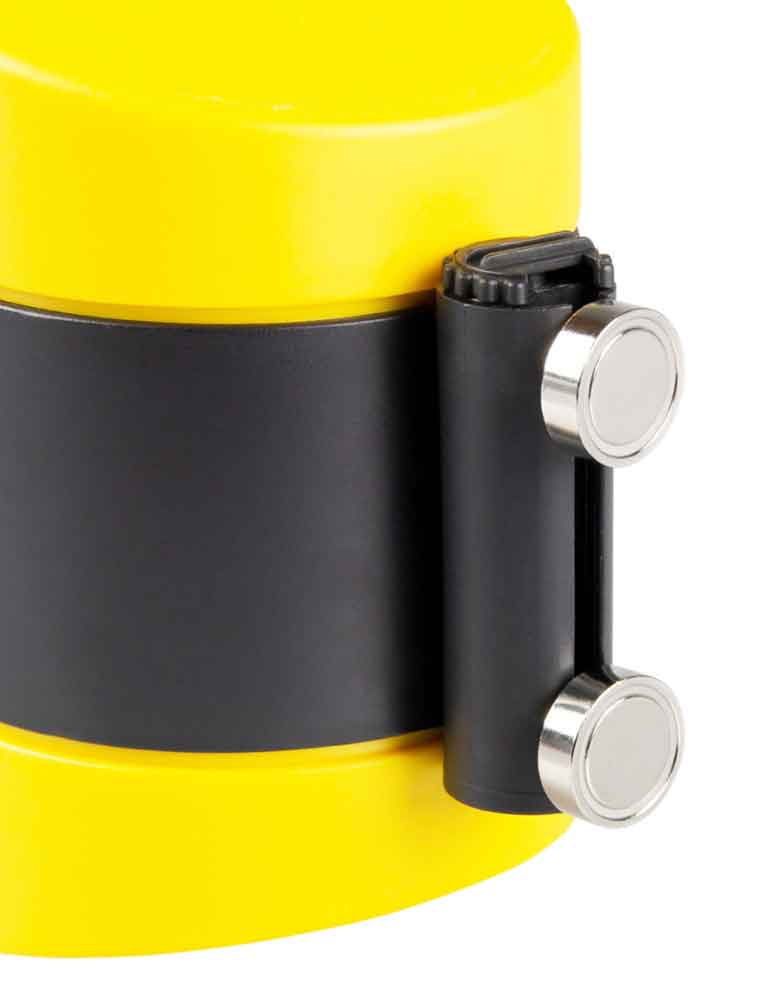 Magnetisches Absperrband beidseitig - sichern von Gefahren und Arbeitsbereichen