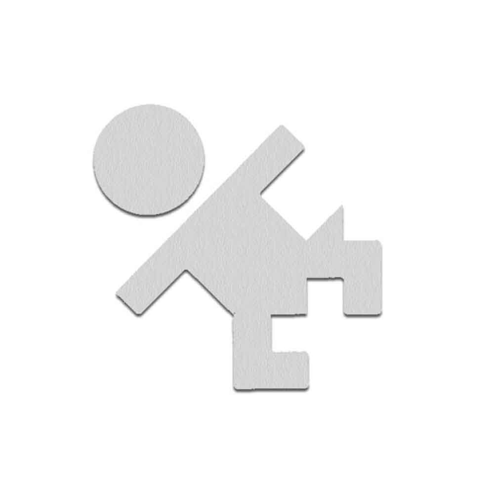 PHOS Piktogramm aus Edelstahl - Schilder mit Symbolen - selbstklebend PHOS Piktogramm aus Edelstahl - Schilder mit Symbolen - selbstklebend