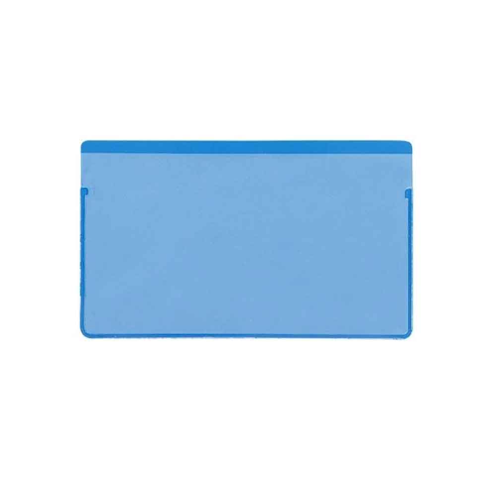 Magnetische Etikettentaschen - 2 Magnetstreifen - 100 x 60 mm - 4 Farben