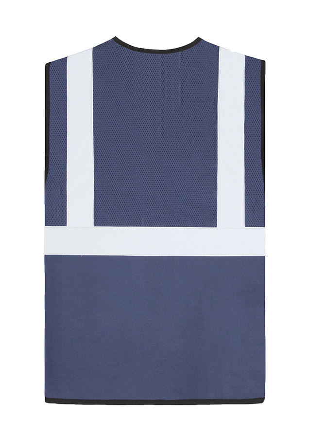 Korntex® Mesh Multifunktionsweste „Athens“ - Marineblau - XXL
