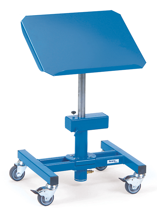 3290-7d2c4b Materialständer - Ladefläche L 510 x B 410 mm - Höhenverstellbar 510 - 700 mm - Absenkdämpfung