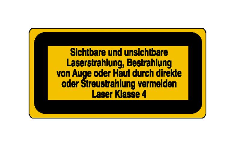 35-10-565-0-10-058-warn-zusatzschild-laserkennzeichnung-sichtb-u-unsichtb-laserstahl-bestrahl-von-augen-oder-haut-211996-0b9d57 Warn-Zusatzschild - Laserkennzeichnung - Sichtbare und unsichtbare Laserstrahlung ... Laser Klasse 4