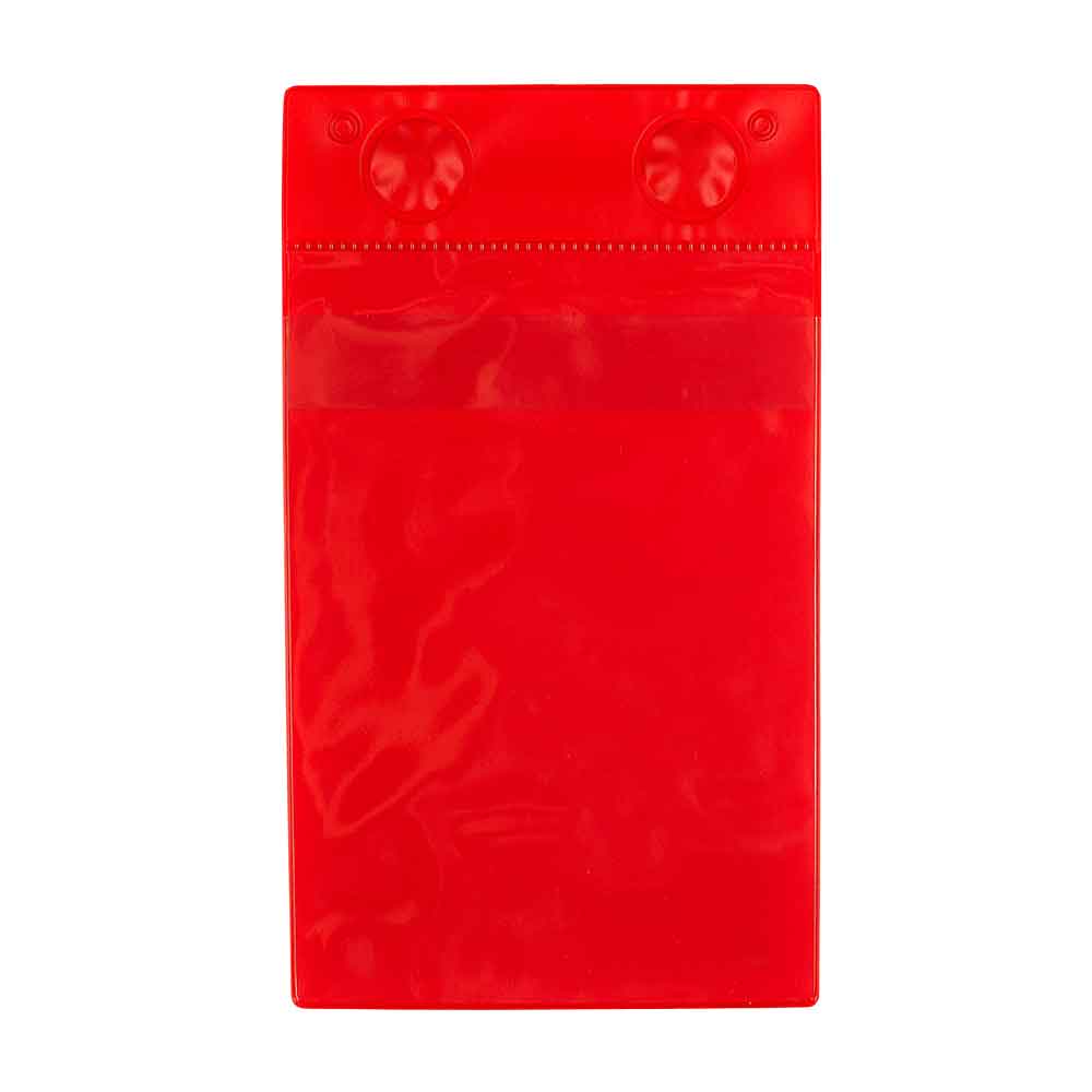 Magnet Taschen aus PVC - DIN A5 hoch - 4 Farben