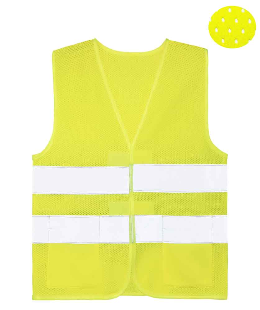 Korntex® Kinder Mesh Warnweste "Korfu" - mit Taschen