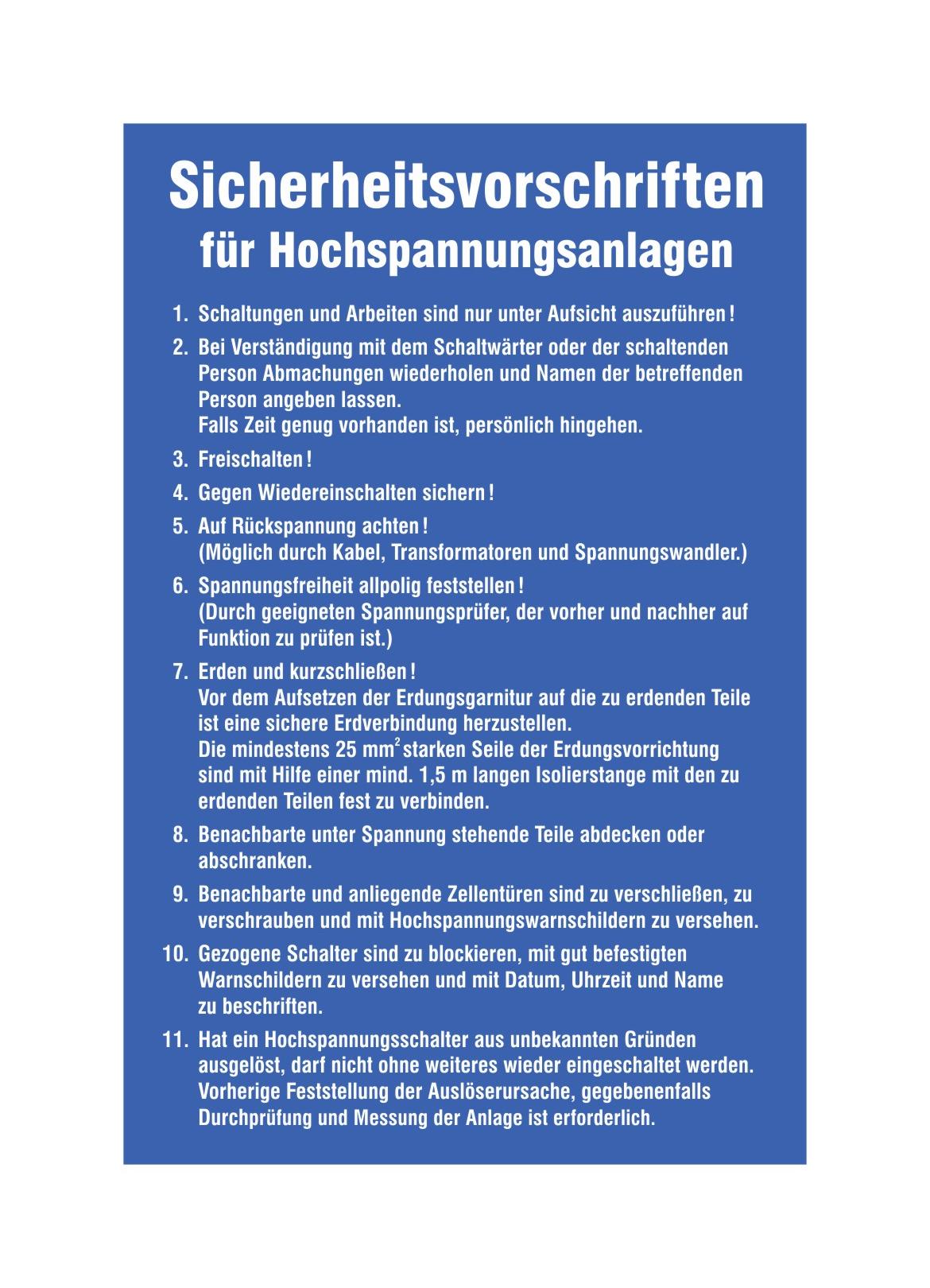 35-10-586-0-10-058-aushang-elektrotechnik-sicherheitsvorschriften-fur-hochspannungsanlagen-432954-y-01-fbf647 Aushang Elektrotechnik - Sicherheitsvorschriften für Hochspannungsanlagen