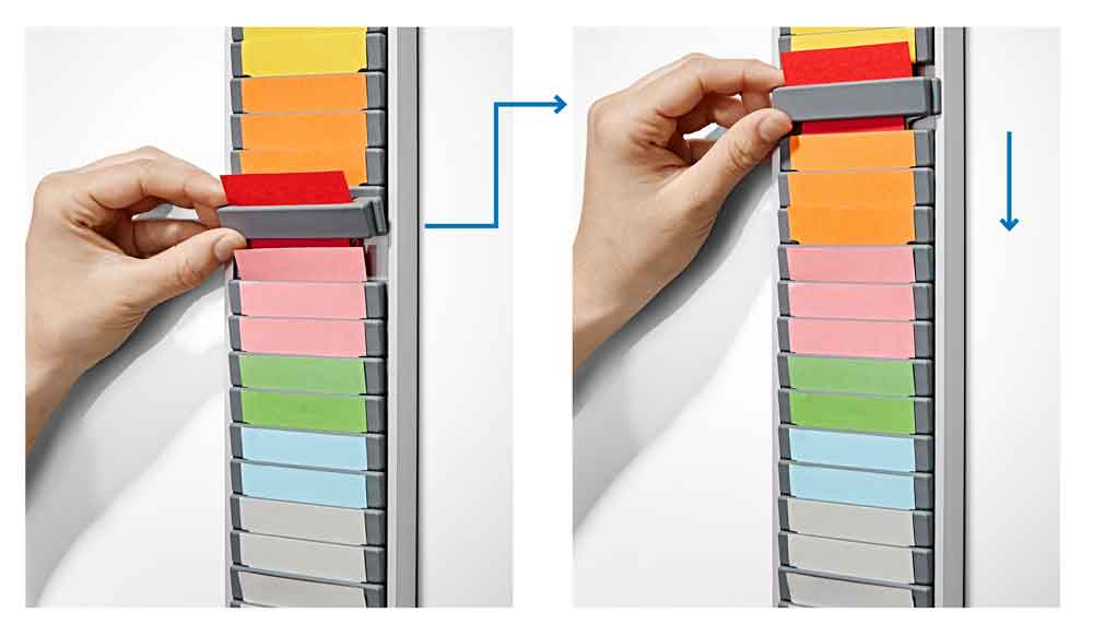 Planrecord T-Karten-Planungstafel - flexible Version - 6 Größen wählbar