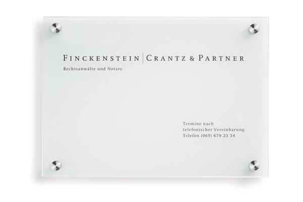 40-12-233-0-00-058-cristallo-wandschild-aus-1-x-8-mm-einscheiben-sicherheitsglas-cr2926-9f98f0 CRISTALLO Wandschild - rahmenlos - aus 1 x 8 mm Einscheiben-Sicherheitsglas - 4 bzw. 6 Edelstahlhalter