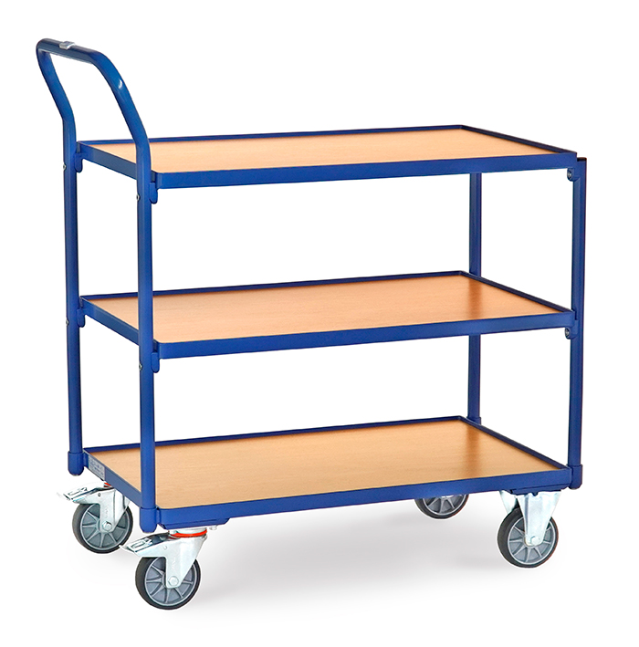 Tischwagen in 4 Ausführungen - Baukastensystem - 3 Ladeflächen - Tragkraft 300 kg