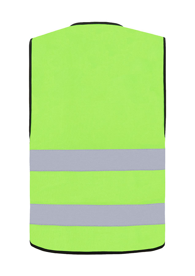 Korntex® Warnweste mit Reißverschluss „Cologne“ - Grün - XL