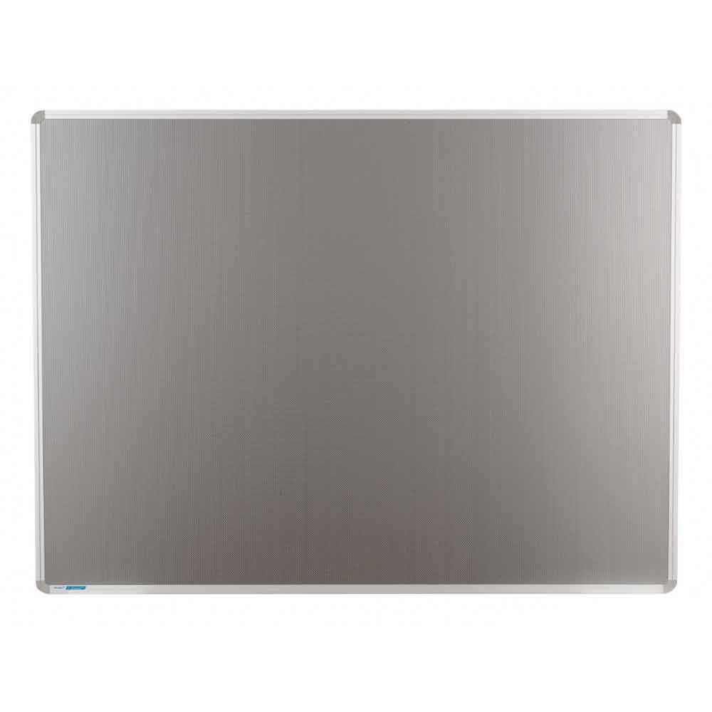 Wandtafel Duotex 2.0 - Edelstahl-Lochblech-Oberfläche