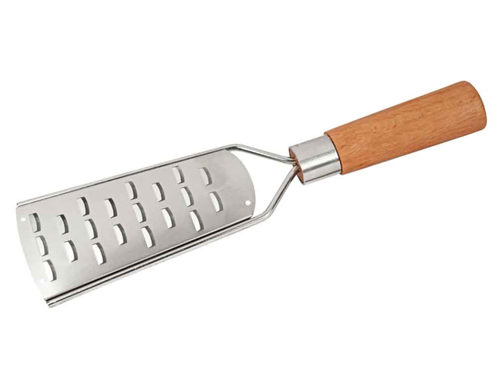 60-70-942-0-01-02-028-raspel-mit-holzgriff-70dbe4 Raspel mit Holzgriff - Käse- und Gemüsereibe