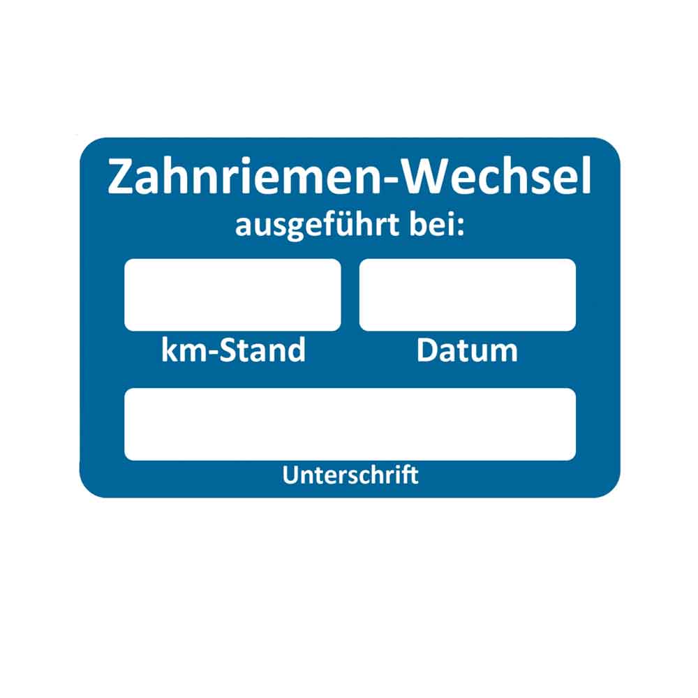 Kundendienst-Aufkleber - für Kraftfahrzeuge - mit unterschiedlichen Hinweistexten Kundendienst-Aufkleber - für Kraftfahrzeuge - mit unterschiedlichen Hinweistexten
