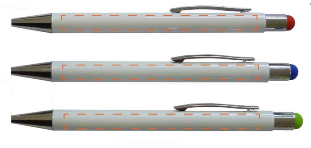 Metall-Druckkugelschreiber "BILBAO" - mit Touch-Pen-Funktion Metall-Druckkugelschreiber "BILBAO" - mit Touch-Pen-Funktion