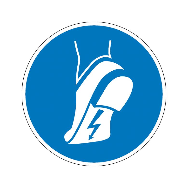 35-10-400-0-00-058-gebotsschild-leitfahiges-schuhwerk-tragen-21a7480-y-01-dfd411 Gebotsschild - Leitfähiges Schuhwerk tragen