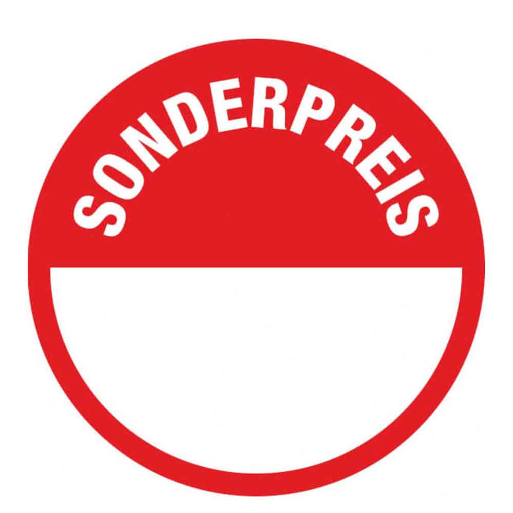 Hinweisschild - SONDERPREIS - auf der Rolle Hinweisschild - SONDERPREIS - auf der Rolle