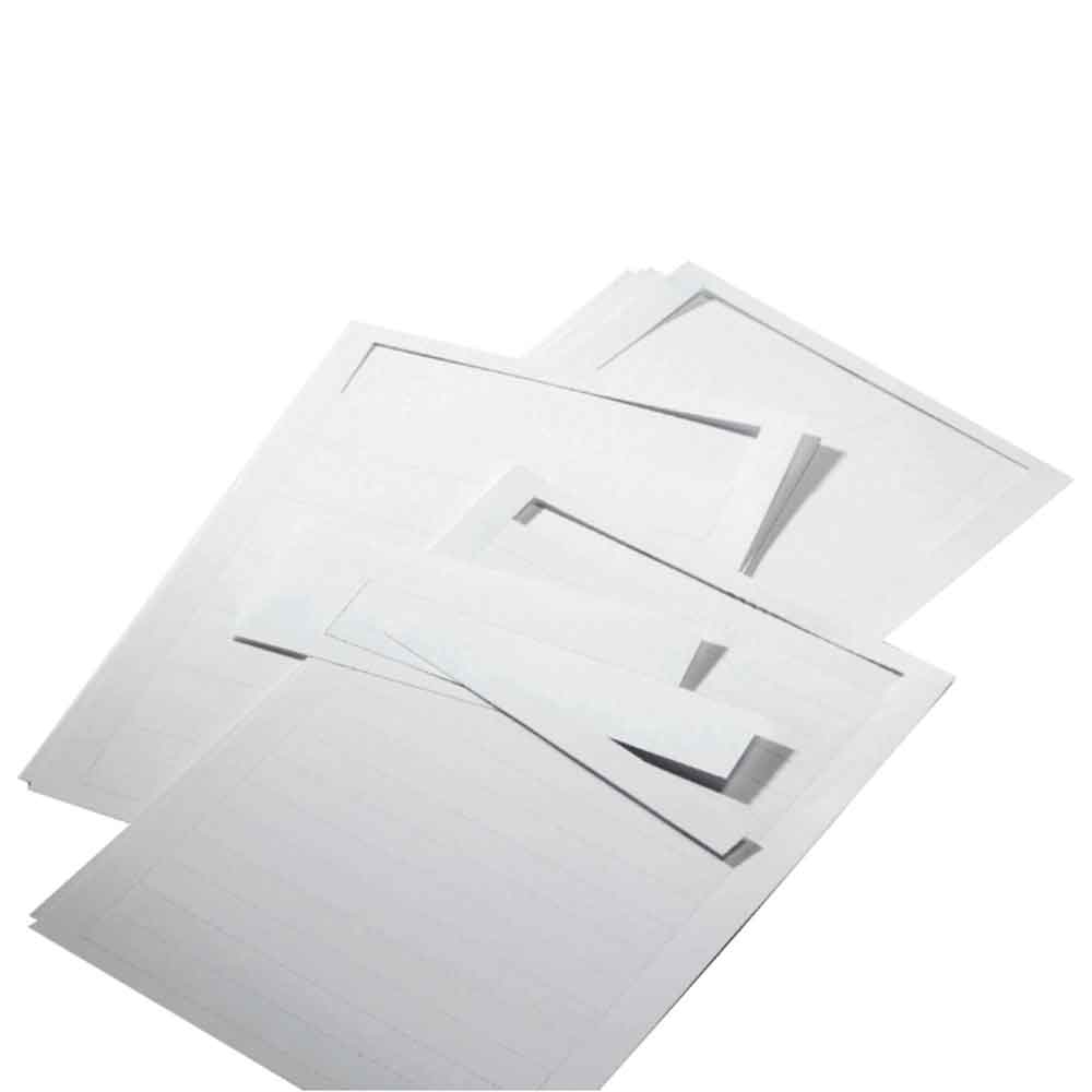Beschriftungsetiketten - für System Silver - in 3 Größen Beschriftungsetiketten - für System Silver - in 3 Größen