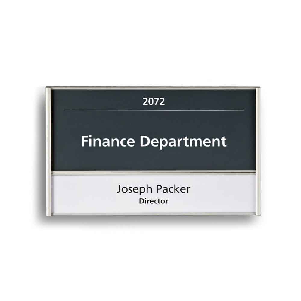 Türschild Serie Silver - in 7 verschiedenen Größen Türschild Serie Silver - in 7 verschiedenen Größen