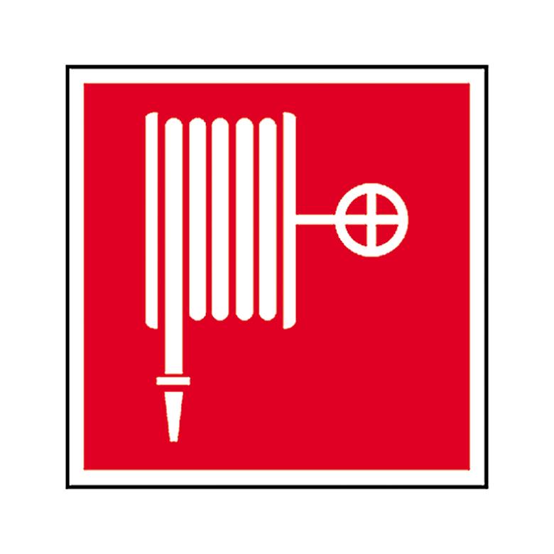 Brandschutzschild - Löschschlauch - 2 Ausführungen