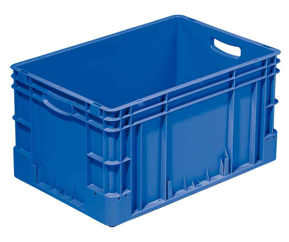 Euro-Transportbehälter - L 600 x B 400 x H 320 mm - in 3 Farben
