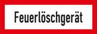 Feuerwehrzeichen Feuerlöschgerät