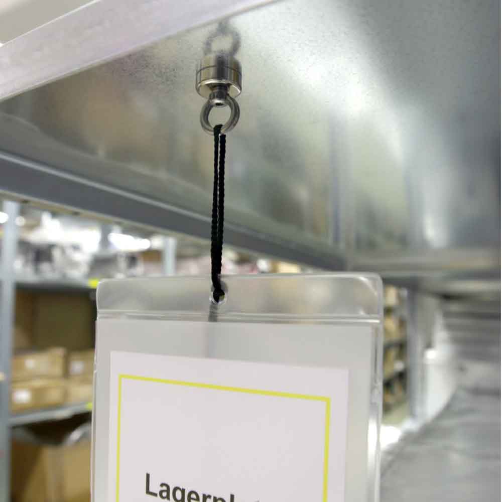 Neodym Kraftmagnet - mit Ösen - 2 Größen Neodym Kraftmagnet - mit Ösen - 2 Größen