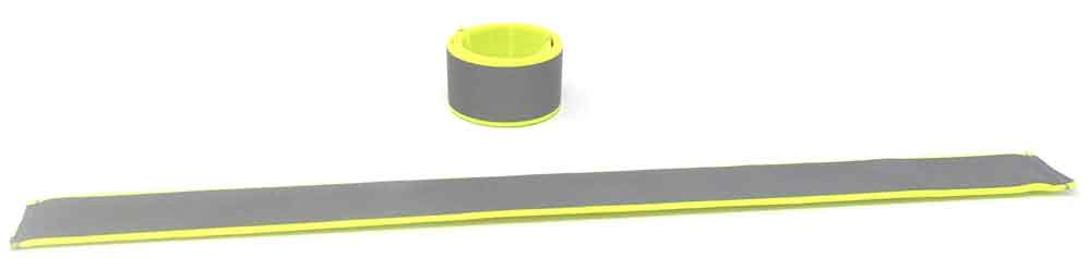 Schnapparmband - Reflektierend - in Gelb