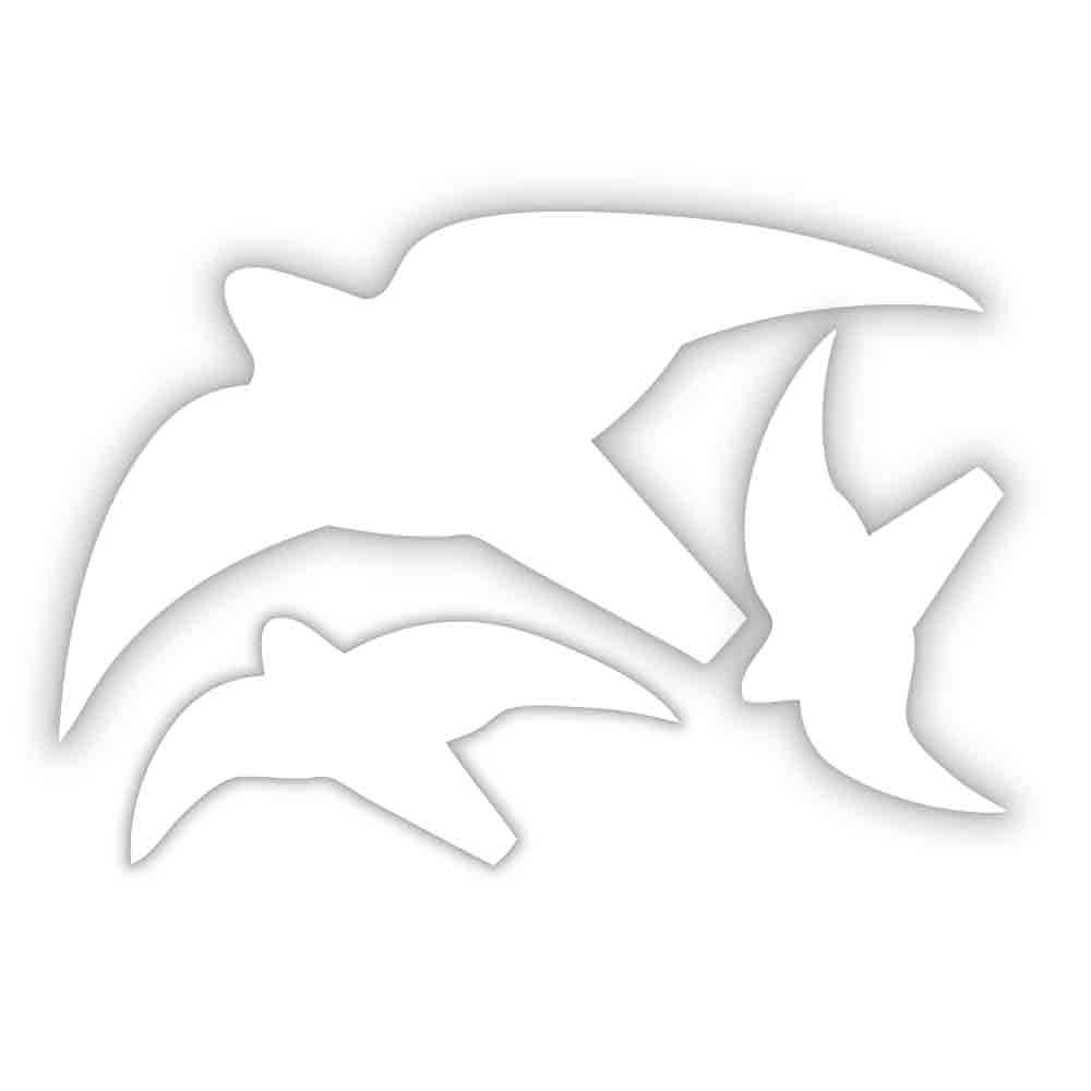 30-99-100-2-00-01-010-vogelgruppe-weiss_1-7cbe80 Piktogramm Vögel - selbstklebend - Folie - Schwarz oder Weiss - in 2 Größen