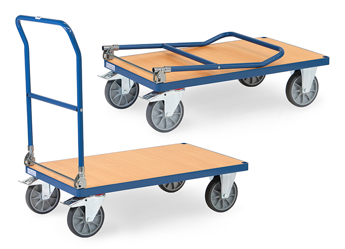 Klappwagen - große Ladefläche - Bügel klappbar - Tragkraft 500 bzw. 600 kg