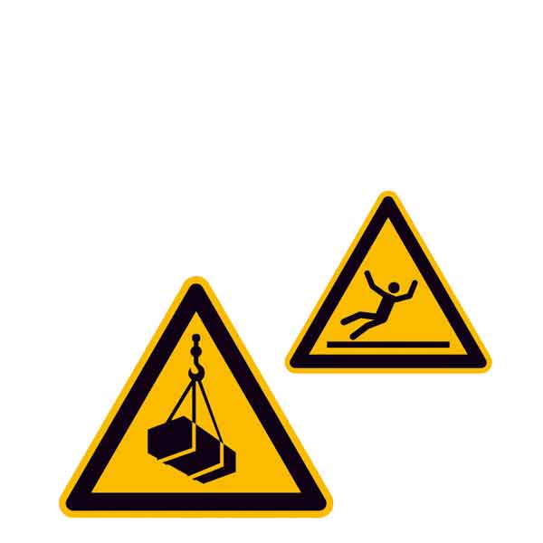 Warnschilder Warnschilder