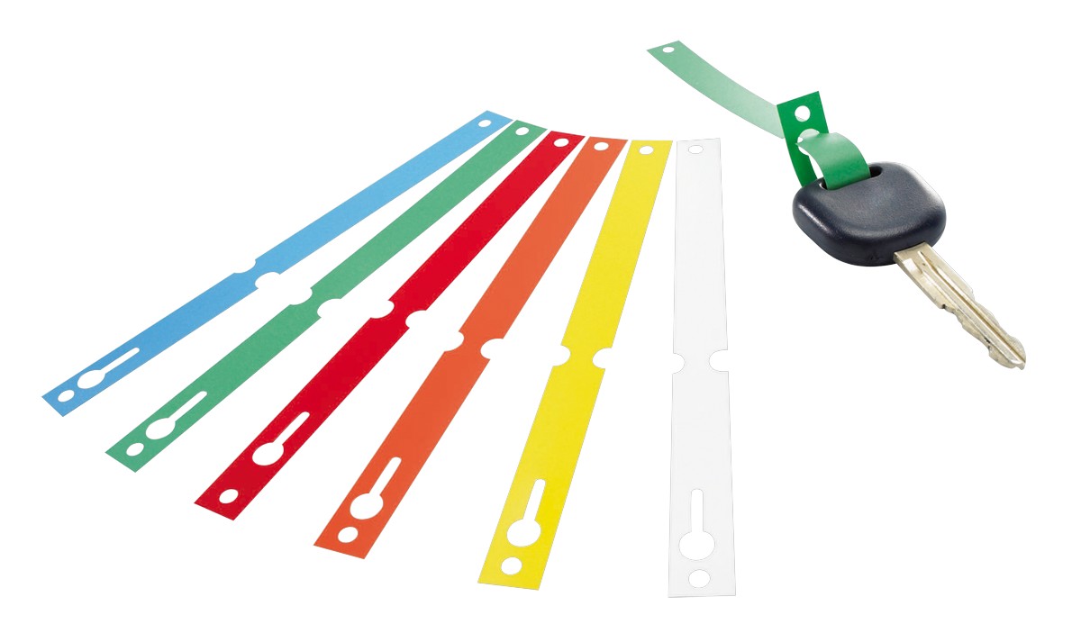 20-30-080-0-00-01-002-schluesselbaender-pvc-11d3f0 PVC-Schlaufenetiketten - auf Rolle - Format 160 x 13 mm