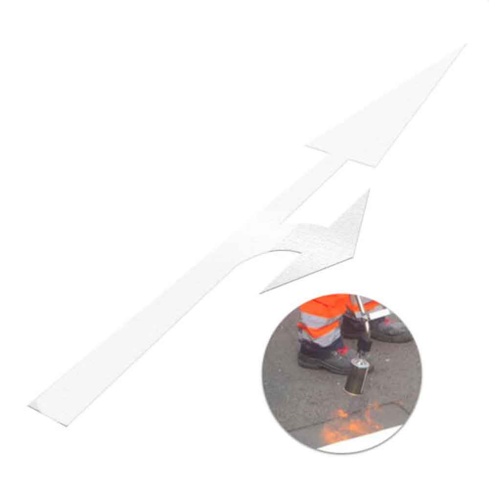 PREMARK® Zusatz-Abbiegepfeil rechts und links - thermoplastische Bodenmarkierung PREMARK® Zusatz-Abbiegepfeil rechts und links - thermoplastische Bodenmarkierung