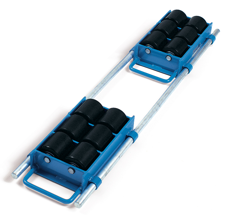 6952_unten-2c1ac6 Fahrwerk verstellbar - stabile Stahl-Schweißkonstruktion - Tragplatte L 350 x B 200 - Tragkraft 12 t