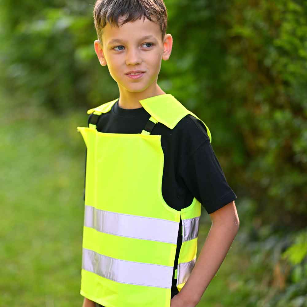 Korntex® Kinder-Warnponcho "Koge" - mit Anti-Strangulations-System