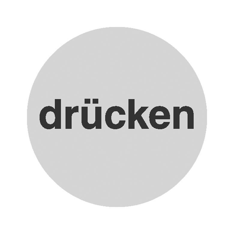 39-25-352-0-00-058-turschild-drucken-silber-schwarz-285609-39f815 Türschild - Text: drücken - Farbe: Silber / Schwarz