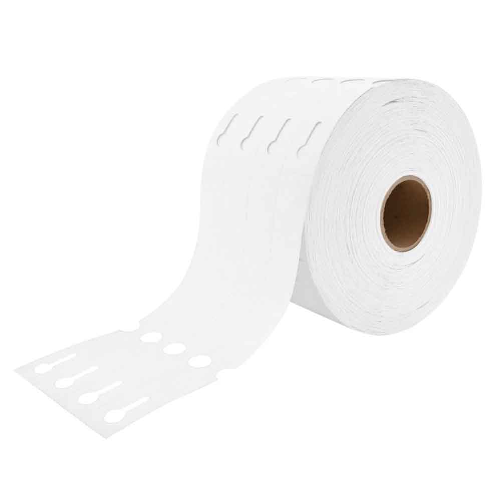 Tyvek Schlaufenetiketten auf der Rolle - Format 250 x 25 mm - 1500 Etiketten - in 5 Farben