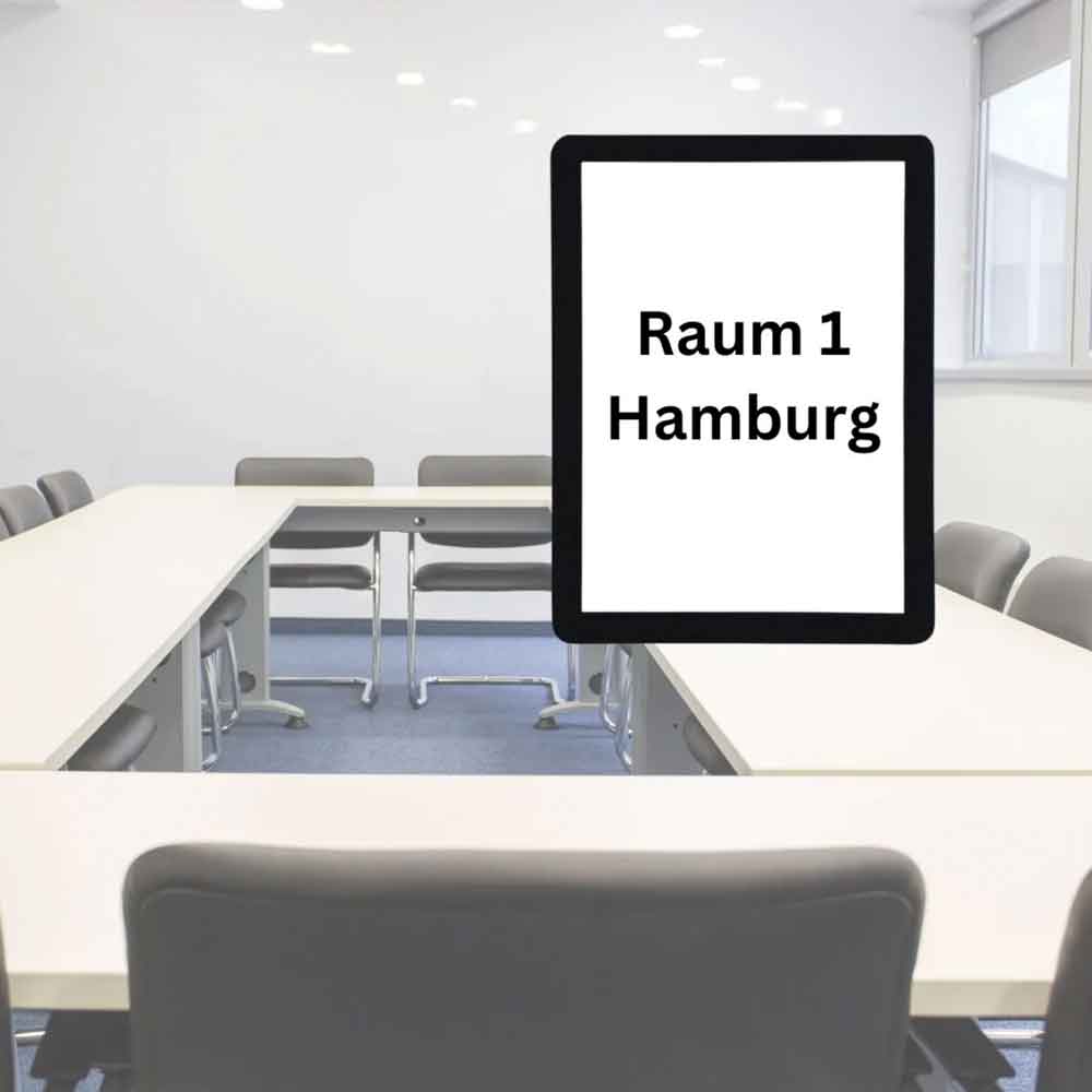 Universal-Informationsrahmen in 2 Größen und 7 Farben - wiederablösbar und wiedernutzbar