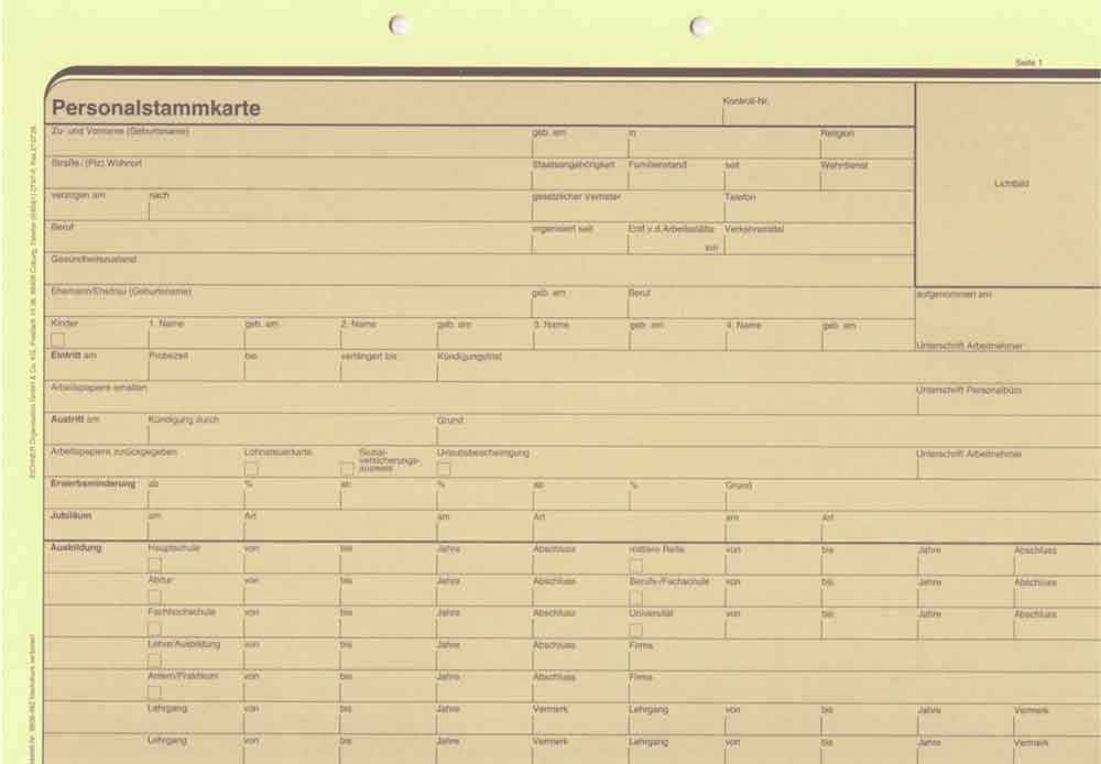 21-50-165-1-00-01-002-personalstammkarte-4-seitig-aadf25 Personalstammkarte - 2 Ausführungen