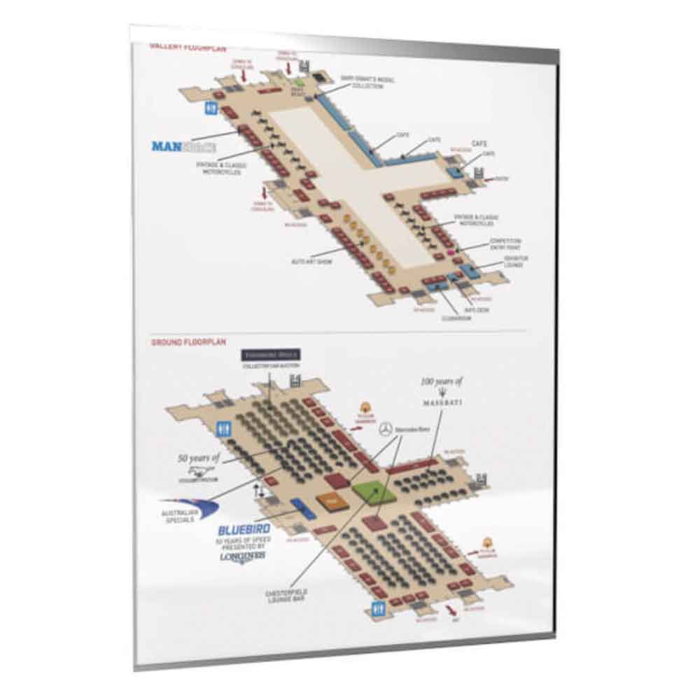 ClickFix Infotafel - manipulationssicheres Schild aus Acrylglas und Edelstahl