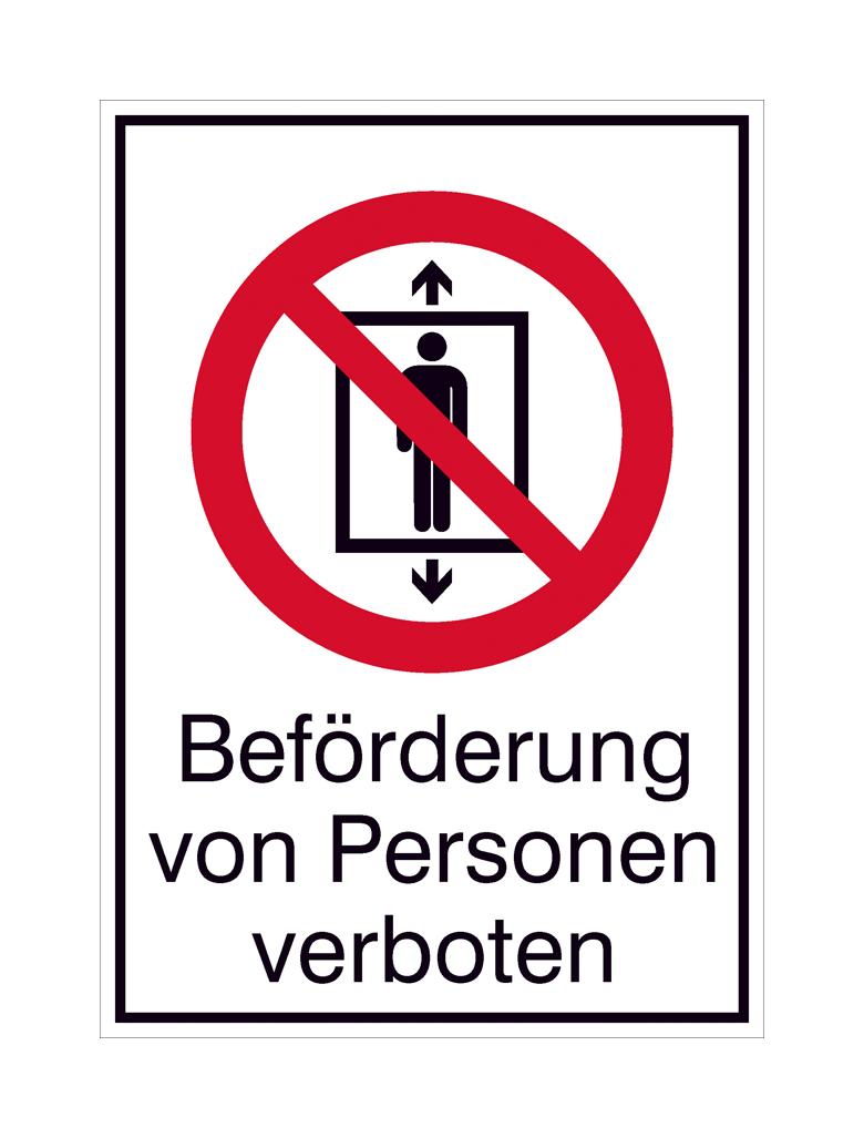 31-30-085-1-00-058-verbots-kombischild-beforderung-von-personen-verboten-21a6160-y-01-812944 Verbots-Kombischild - Beförderung von Personen verboten